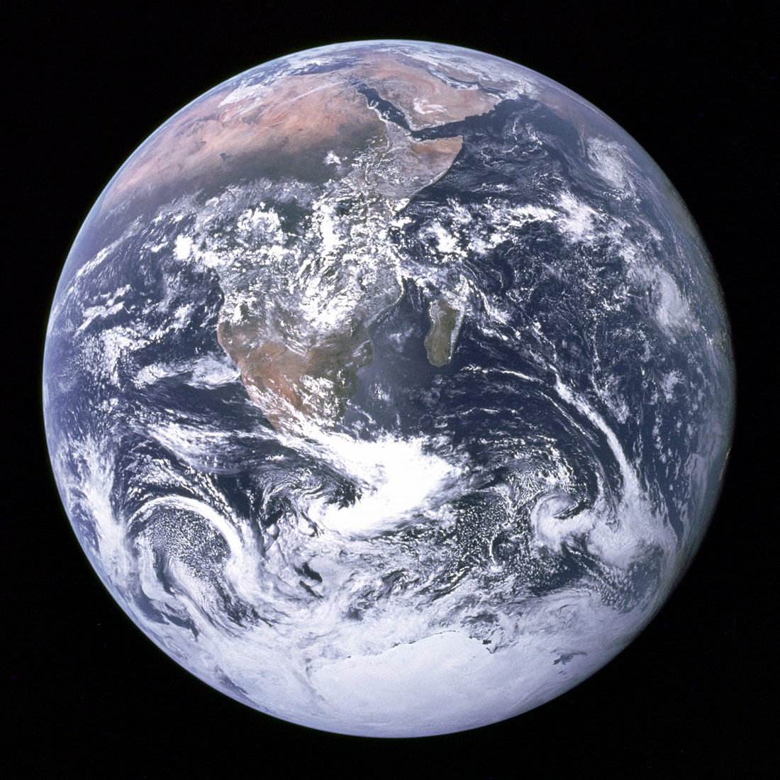 כדור הארץ, "הגולה הכחולה". צילום: NASA