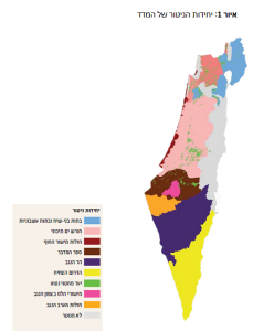 מפת יחידות הניטור של המדד